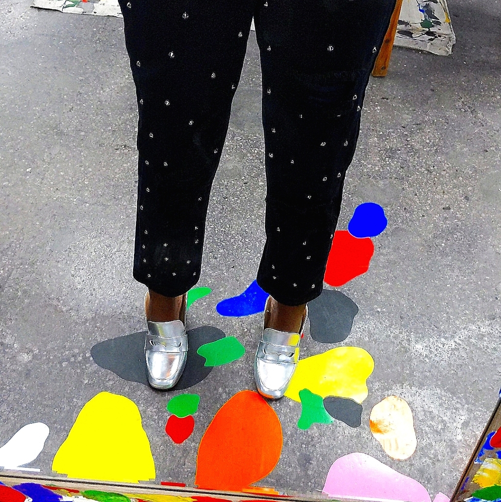 (The Rocking Rev)studded  jeans